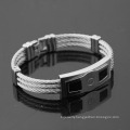 New Silver Jewelry Hot Sale Jane Stainless Steel Jewelry Bracelet Wire Bangles